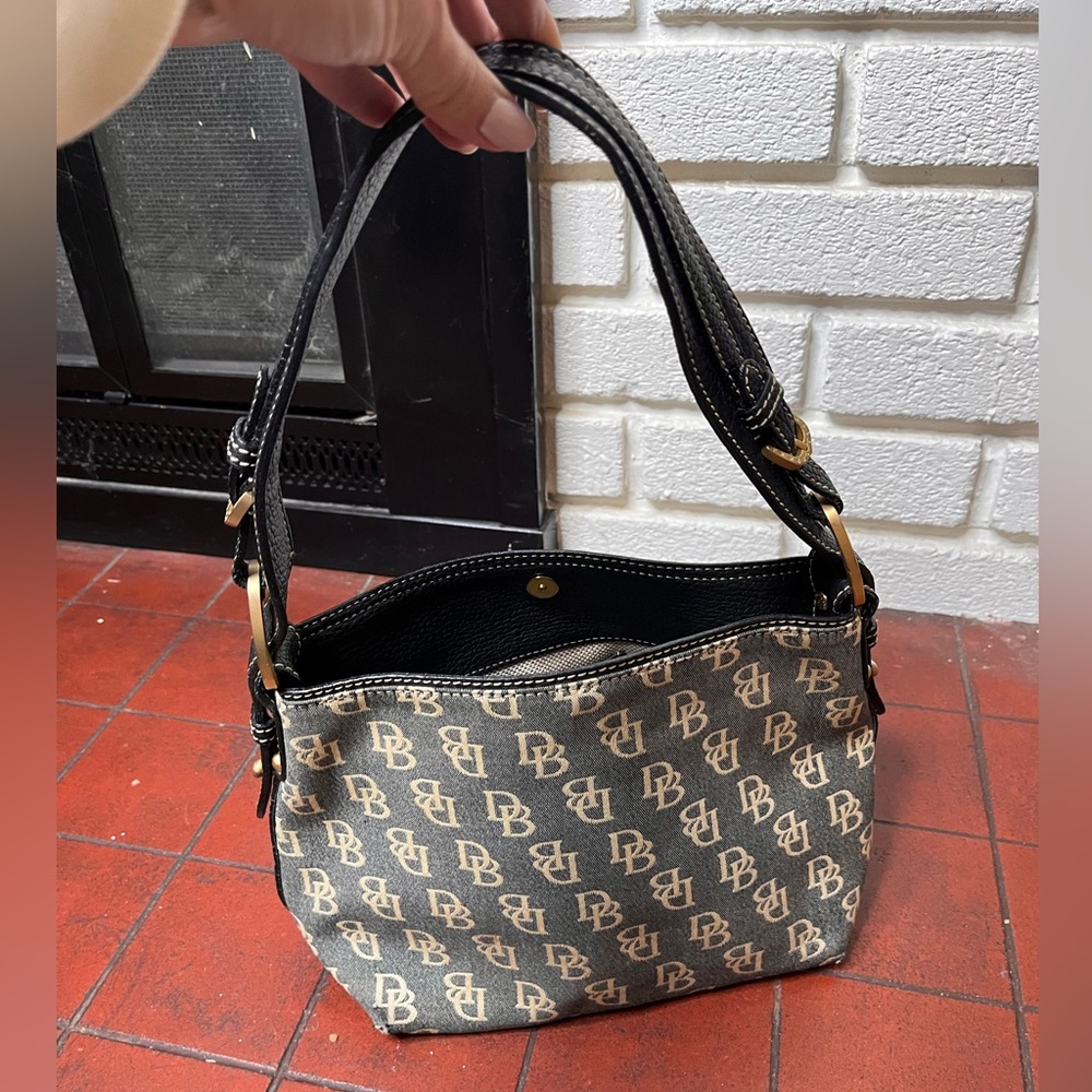 Dooney & Bourke Anniversary Signature Logo Bag Shoulder Purse y2k - Picture 8 of 13